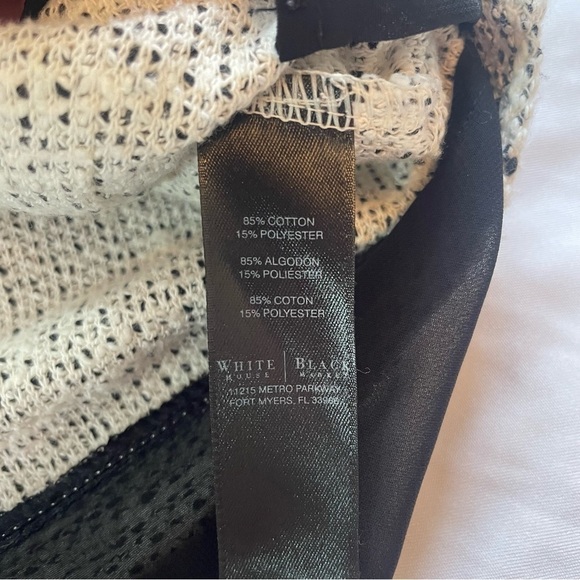 White House Black Market Tweed Beaded Trim Blouse Size XS - Picture 6 of 12